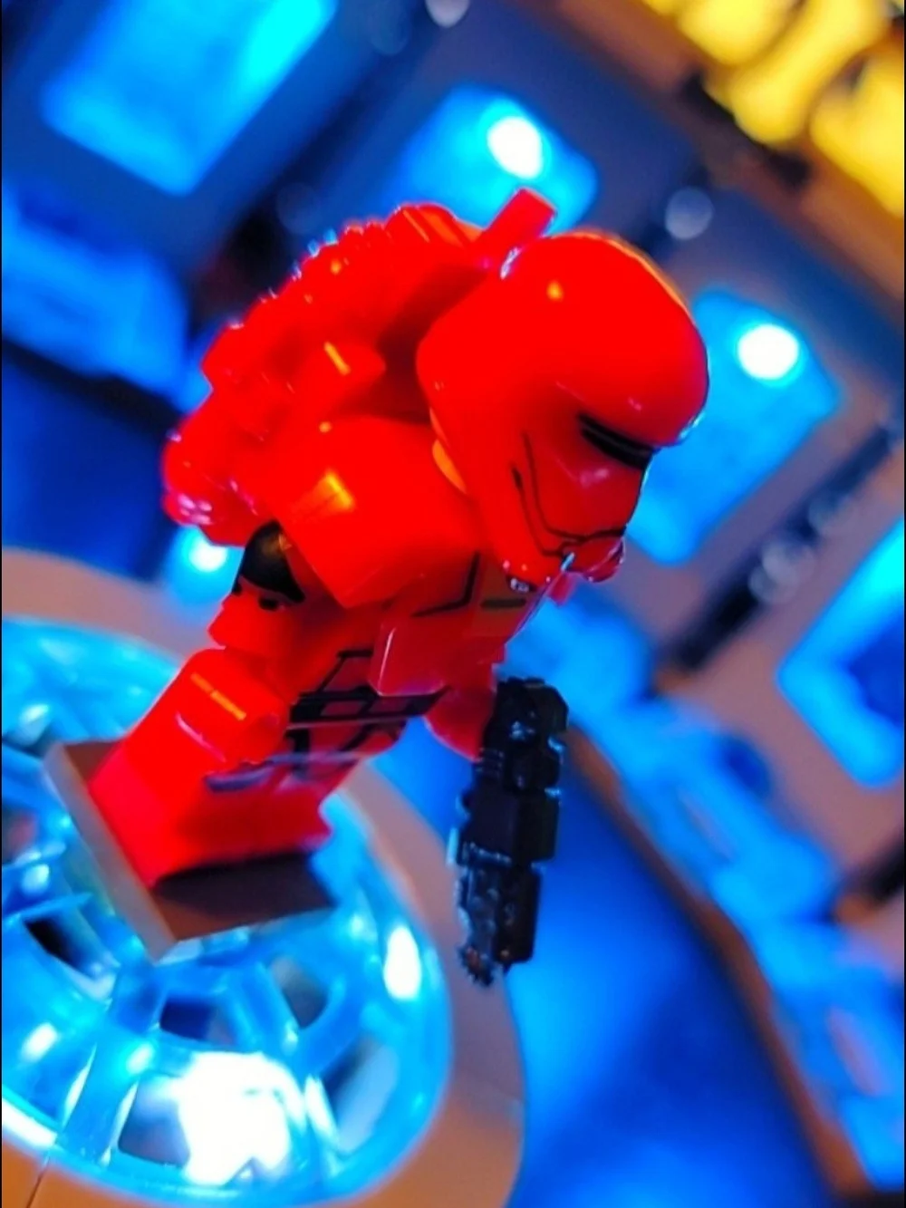 Star Wars Sith Flame Trooper Minifigure Lego Compatible